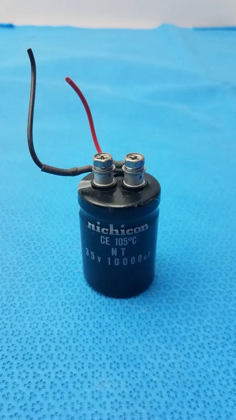 Nichicon 10000uF 35V Snap-In Aluminum Electrolytic Capacitor