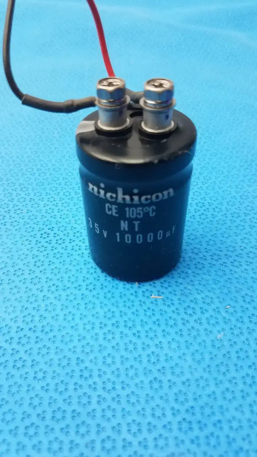 Nichicon 10000uF 35V Snap-In Aluminum Electrolytic Capacitor