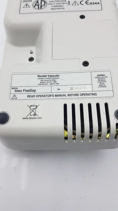 Nicolet Vascular Imex Freedop Ultrasound Dopllerr - Doppler