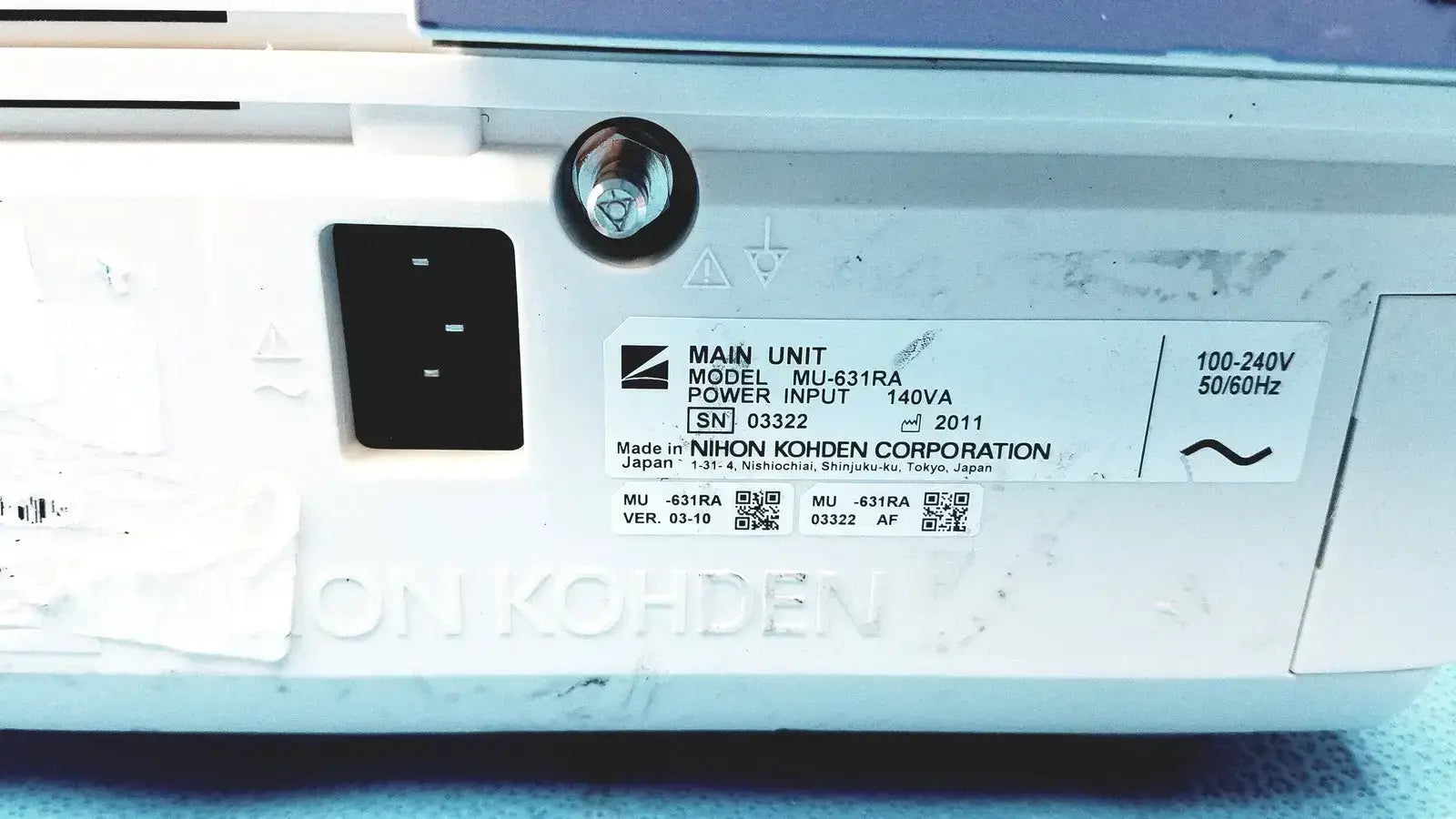 Nihon Kohden BSM-6301A Life Scope Bedside Patient Monitor