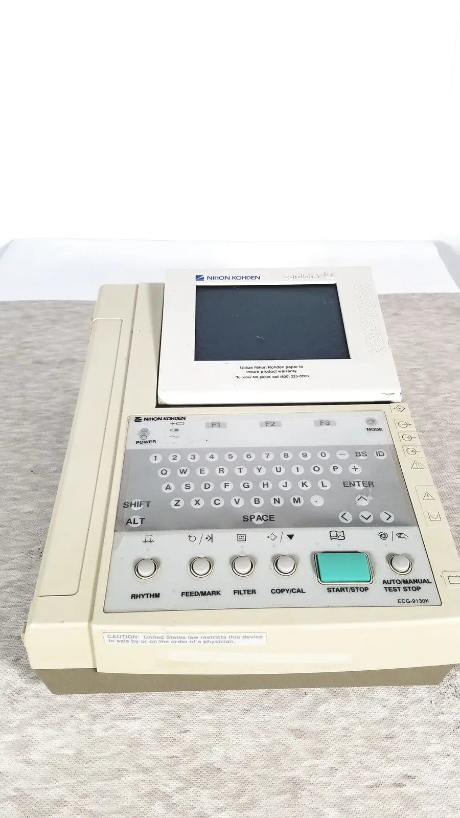 Nihon Kohden Cardiofax Q ECG-9130K ECG Machine