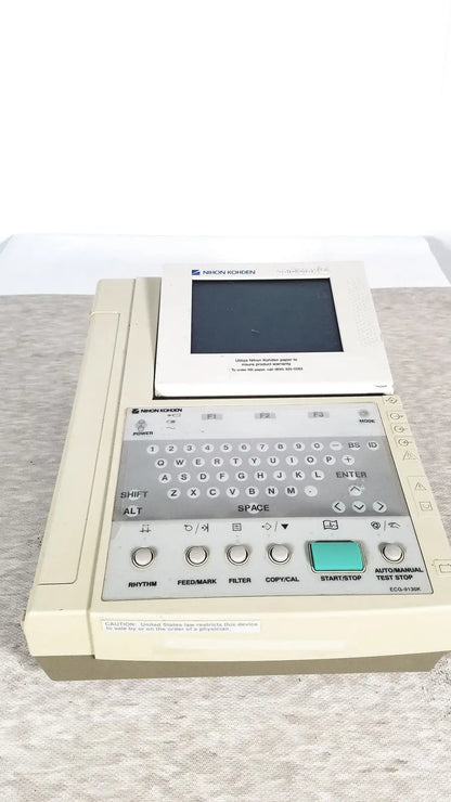 Nihon Kohden Cardiofax Q ECG-9130K ECG Machine