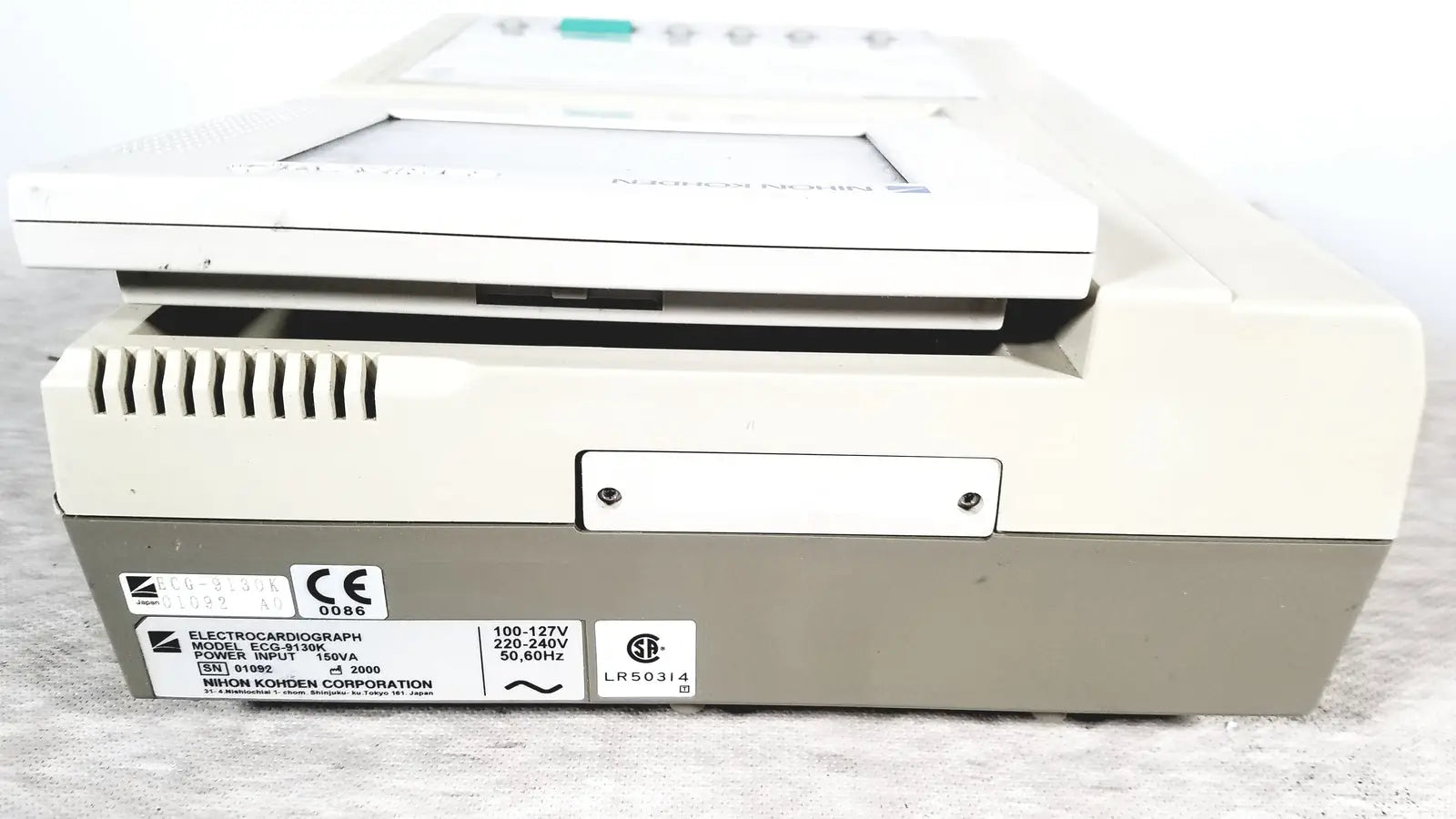 Nihon Kohden Cardiofax Q ECG-9130K ECG Machine