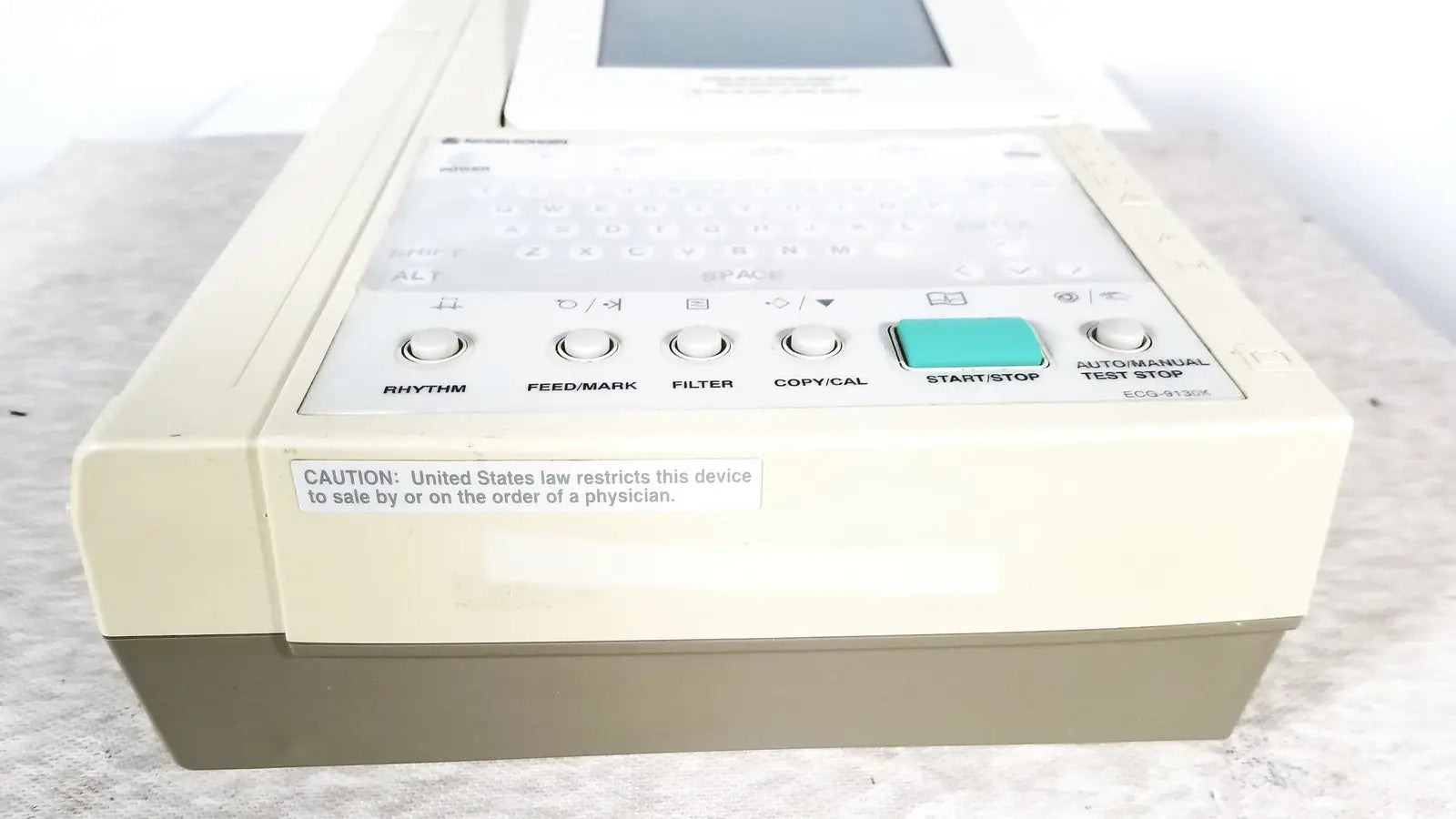 Nihon Kohden Cardiofax Q ECG-9130K ECG Machine