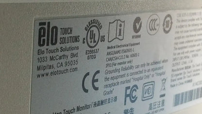 Nihon Kohden Elo Touchsystems ET2400L-8CJM-1-BG-NKD-G Touchscreen Monitor