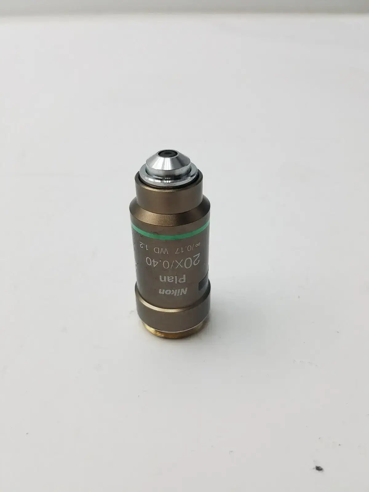 Nikon CFI Plan Achromat 20X/0.40 ∞/0.17 WD 1.2 Microscope Objective Lens