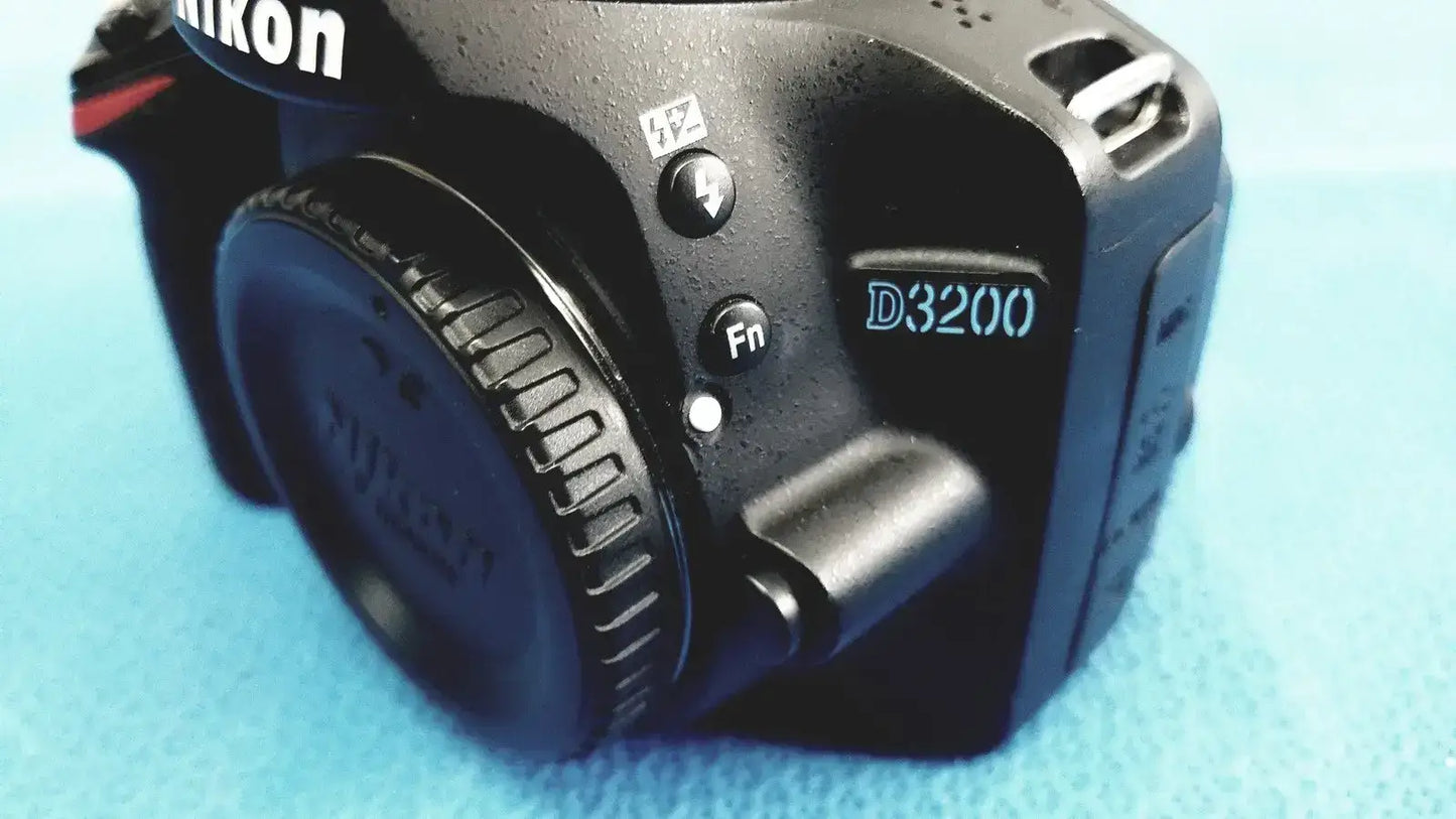 Nikon D3200 Digital SLR Camera - Black