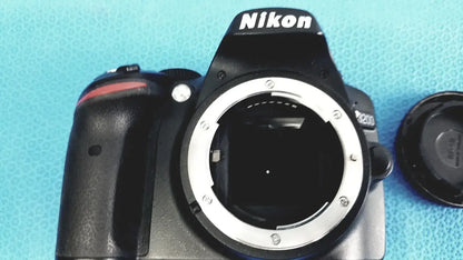 Nikon D3200 Digital SLR Camera - Black