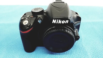 Nikon D3200 Digital SLR Camera - Black