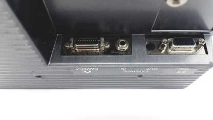 Black nikon digital sight microscope camera controller back with multiple ports including dvi and audio jack
