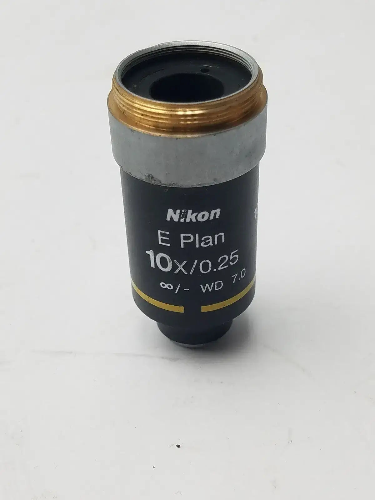 Nikon E Plan 10X/0.25 ♾/ - WD 7.0 Microscope Objective