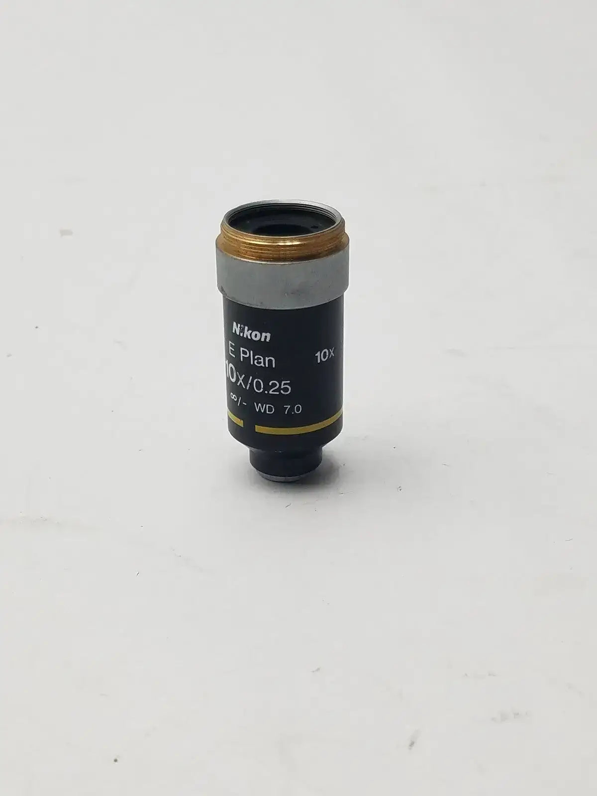 Nikon E Plan 10X/0.25 ♾/ - WD 7.0 Microscope Objective