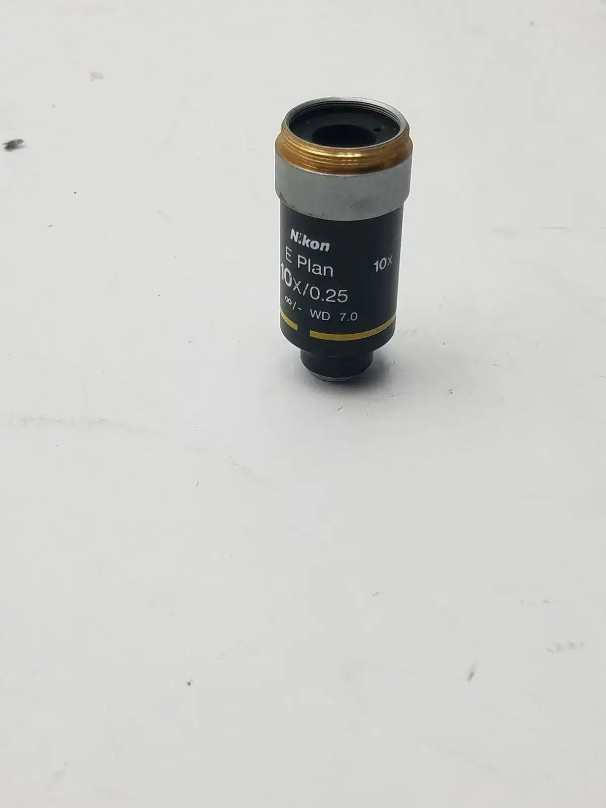 Nikon E Plan 10X/0.25 ♾/ - WD 7.0 Microscope Objective