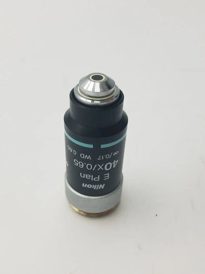 Nikon E Plan 40X/0.69 ∞/0.17 WD 0.65 Microscope Objective Lens