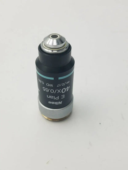 Nikon E Plan 40X/0.69 ∞/0.17 WD 0.65 Microscope Objective Lens