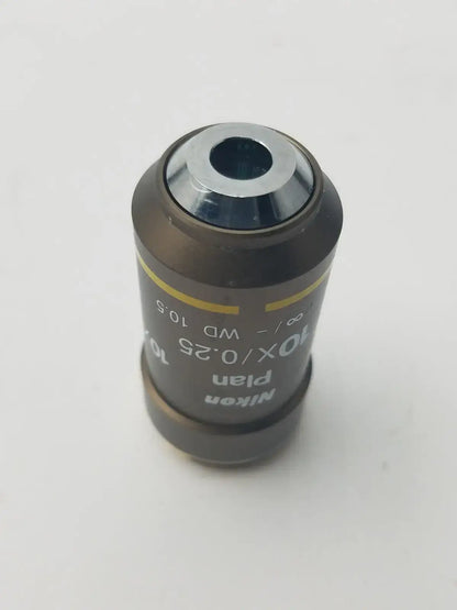 Nikon Plan 10x/0.25 WD 10.5 Microscope Objective Lens
