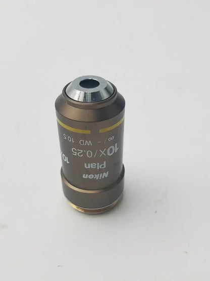 Nikon Plan 10x/0.25 WD 10.5 Microscope Objective Lens