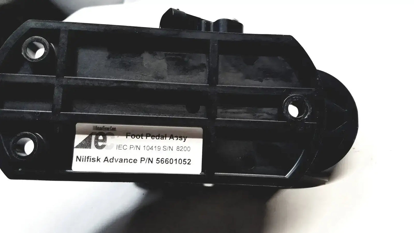 Nilfisk Advance P/N 56601052 IEC Foot Pedal Assy 10419 S/N 8200 - Assembly