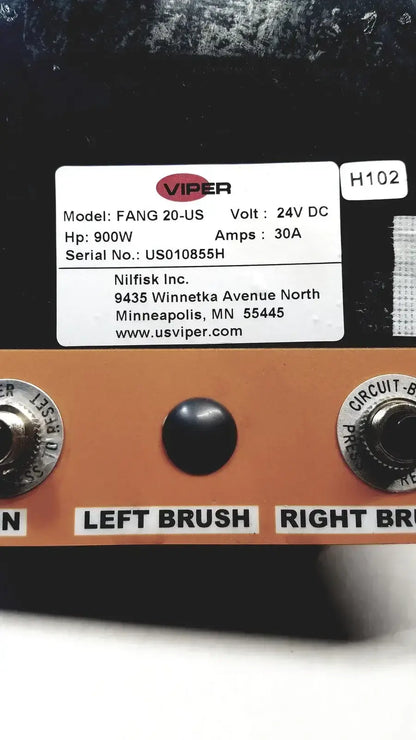 Nilfisk Viper FANG 20-US Control Board Vaccum Part