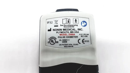 Nonin PalmSAT Pulse Oximeter SATS Monitor 2500A With Alarms - Untested