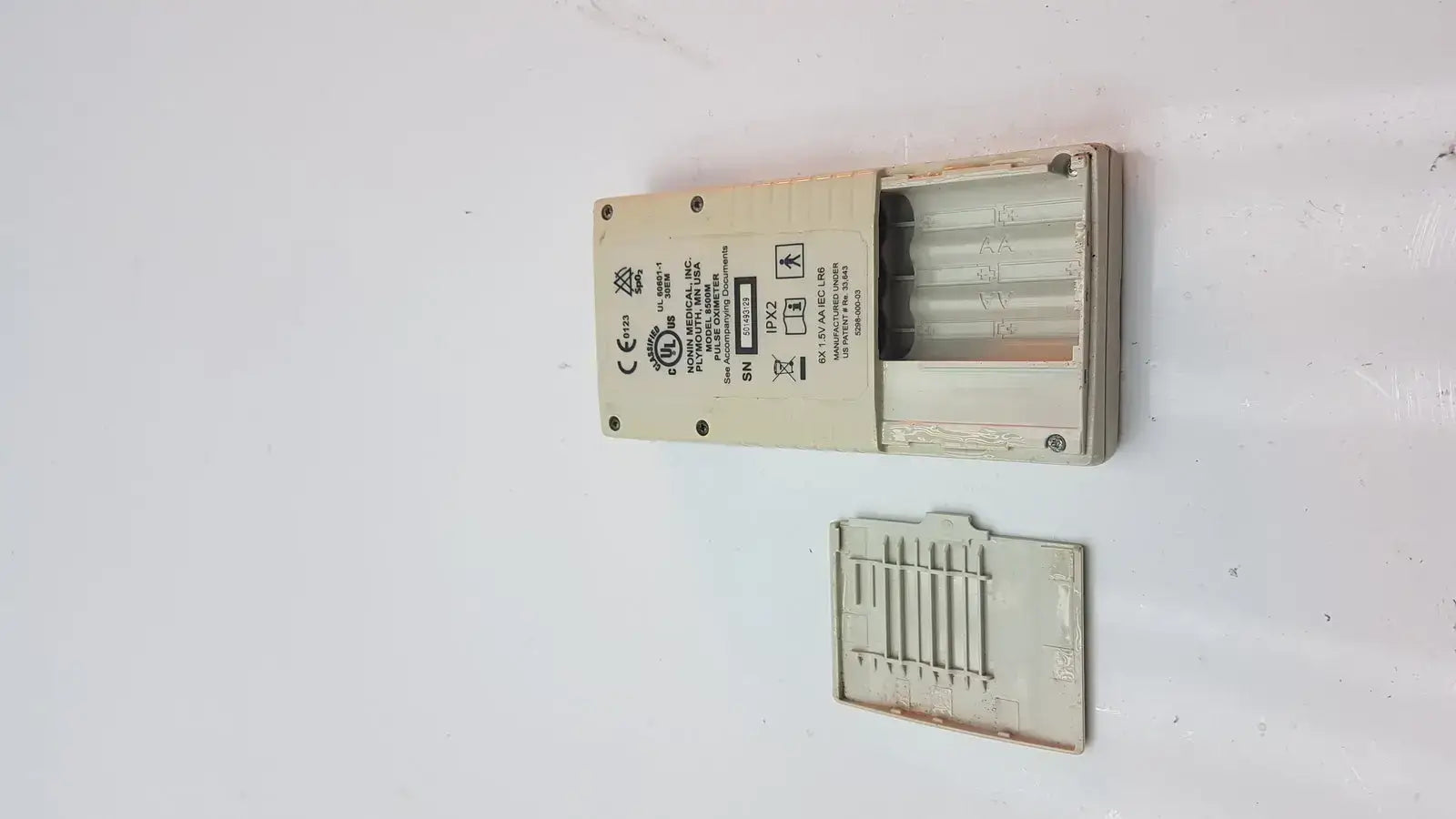 Nonin Spo2 Handheld Pulse Oximeter Model 8500M