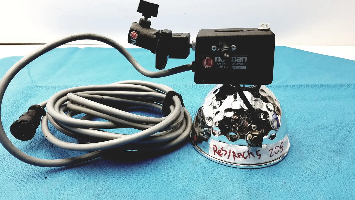 Norman LH52 Lamphead with Reflector & Modeling Light