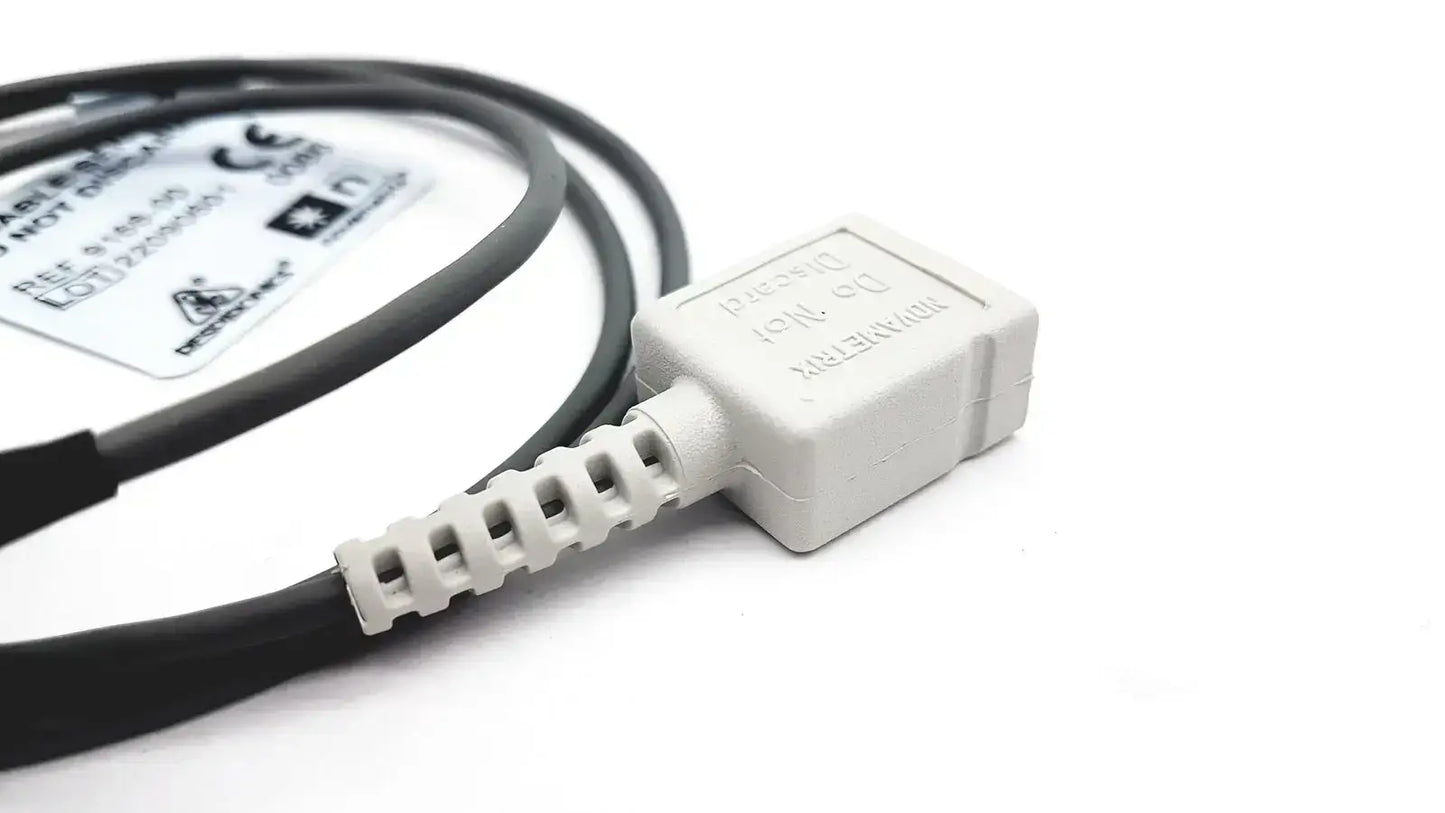 Novametrix Model 512 Digital Pulse Oximeter With Finger Sensor DB-9 Connector