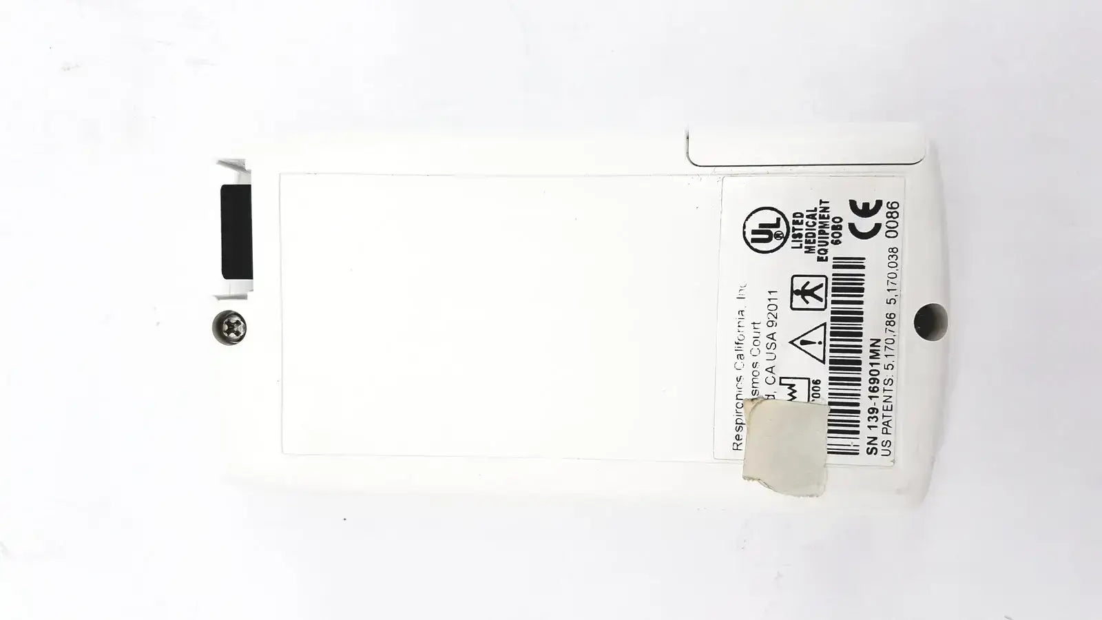 Novametrix Model 512 Digital Pulse Oximeter With Finger Sensor DB-9 Connector