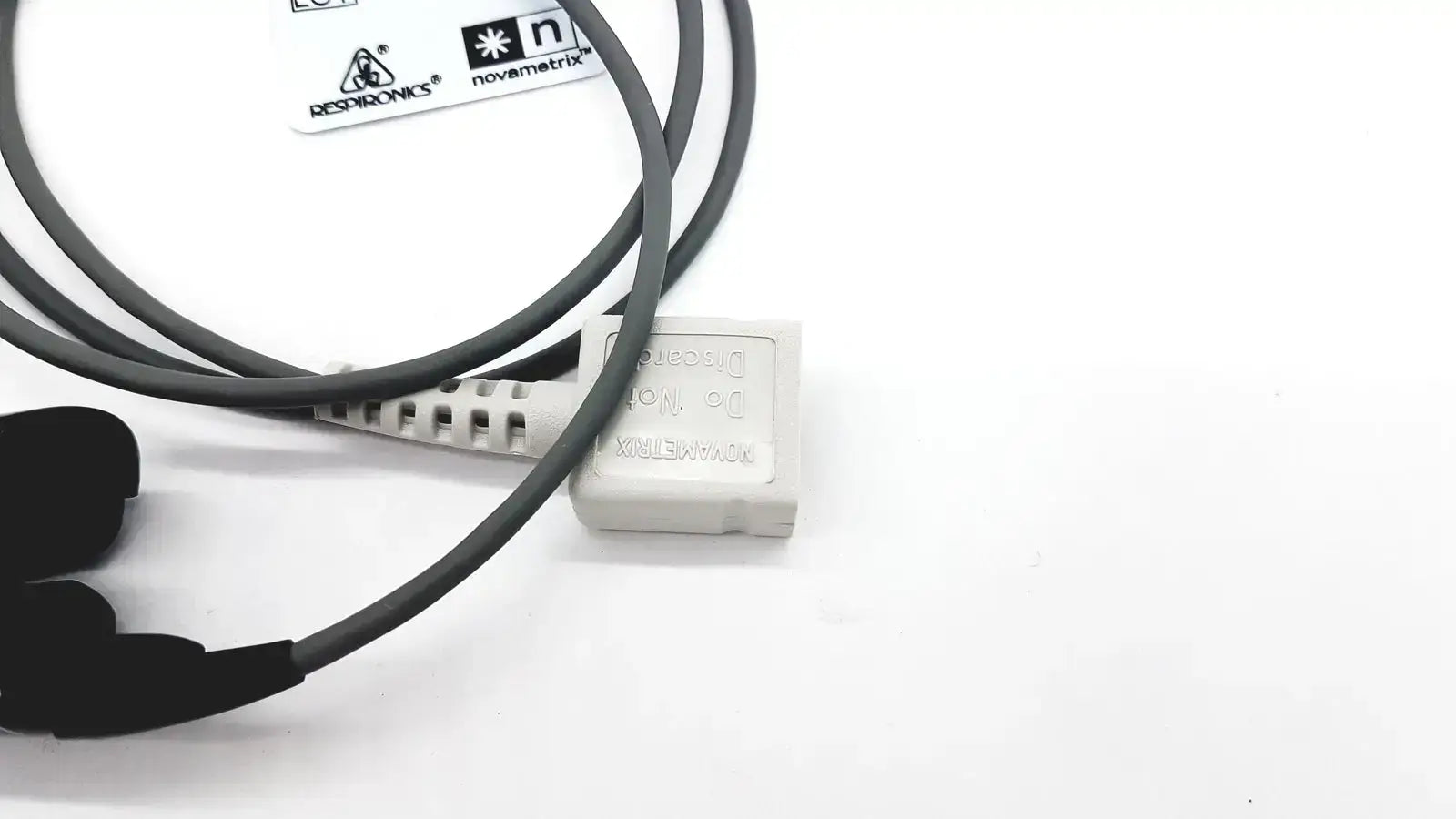 Novametrix Model 512 Digital Pulse Oximeter With Finger Sensor DB-9 Connector