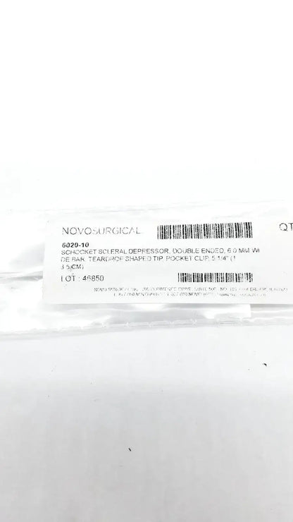 Novo Surgical 6020-10 Schocket Scleral Depressor - Instrument