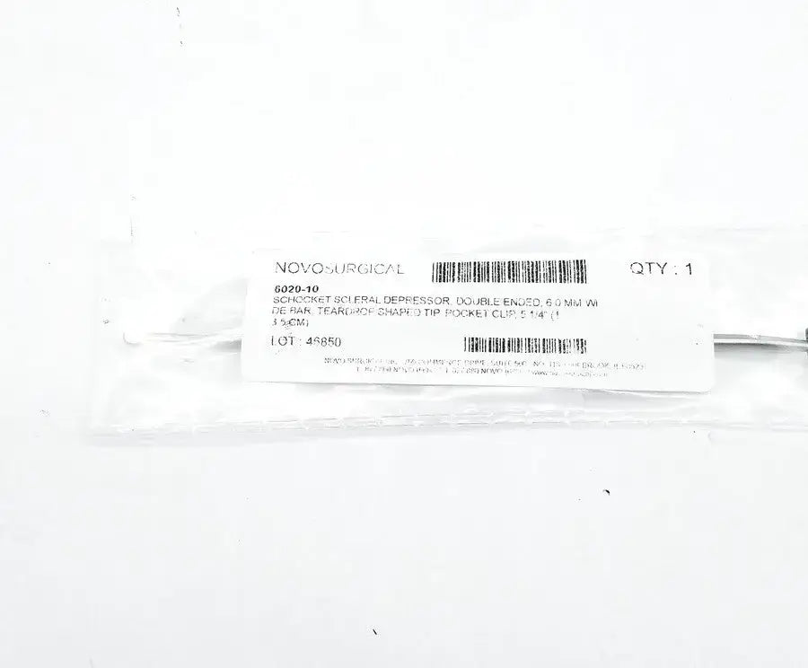 Novo Surgical 6020-10 Schocket Scleral Depressor - Instrument