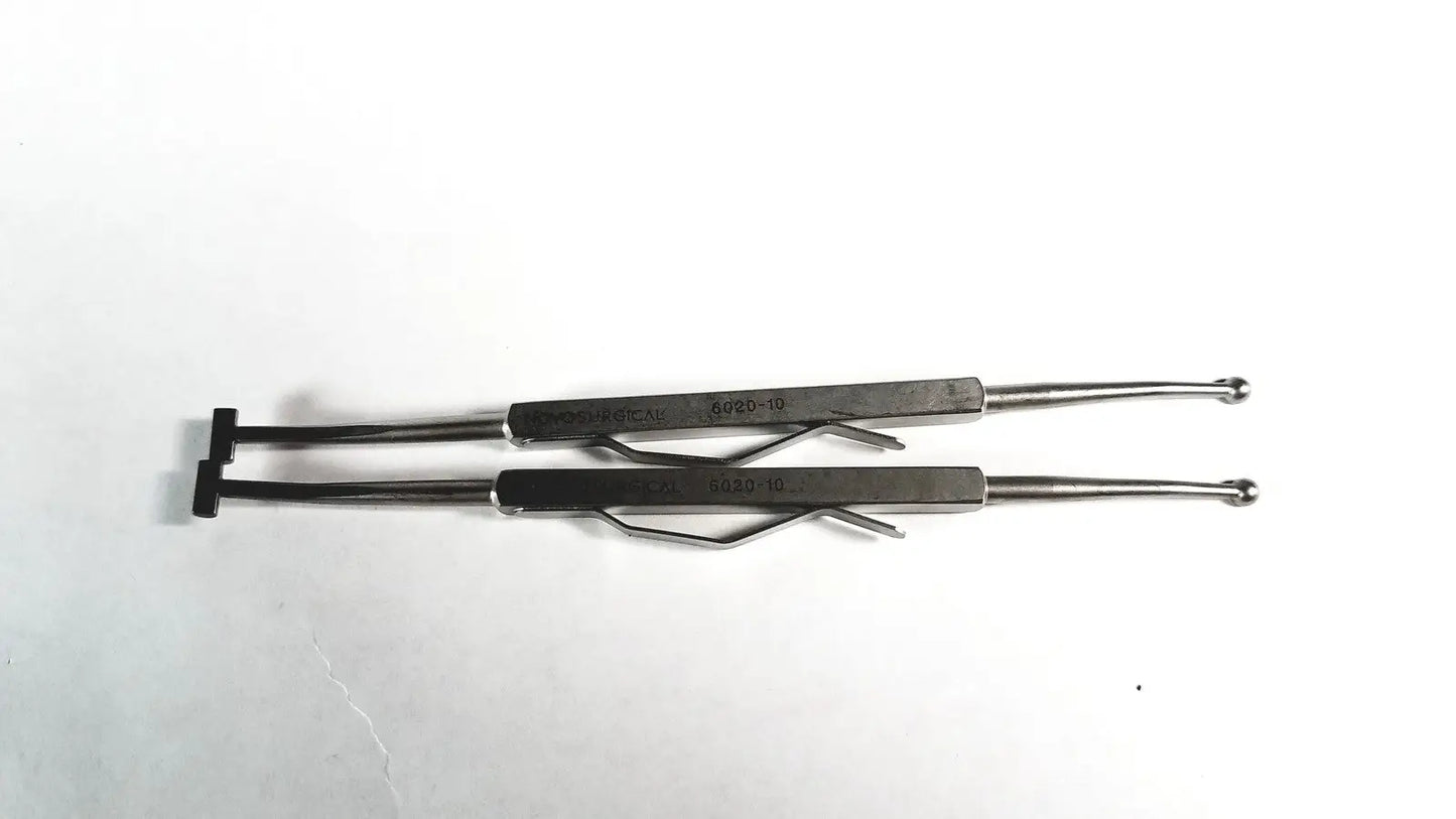 Novo Surgical 6020-10 Schocket Scleral Depressor Pack of 2