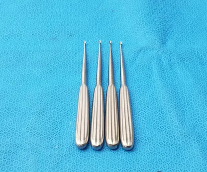 Novosurgical 433-12 Spratt Bone Curette Stainless Surgical Orthopedic - Lot of 4
