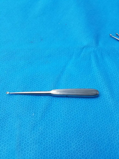 Novosurgical 433-12 Spratt Bone Curette Stainless Surgical Orthopedic - Lot of 4