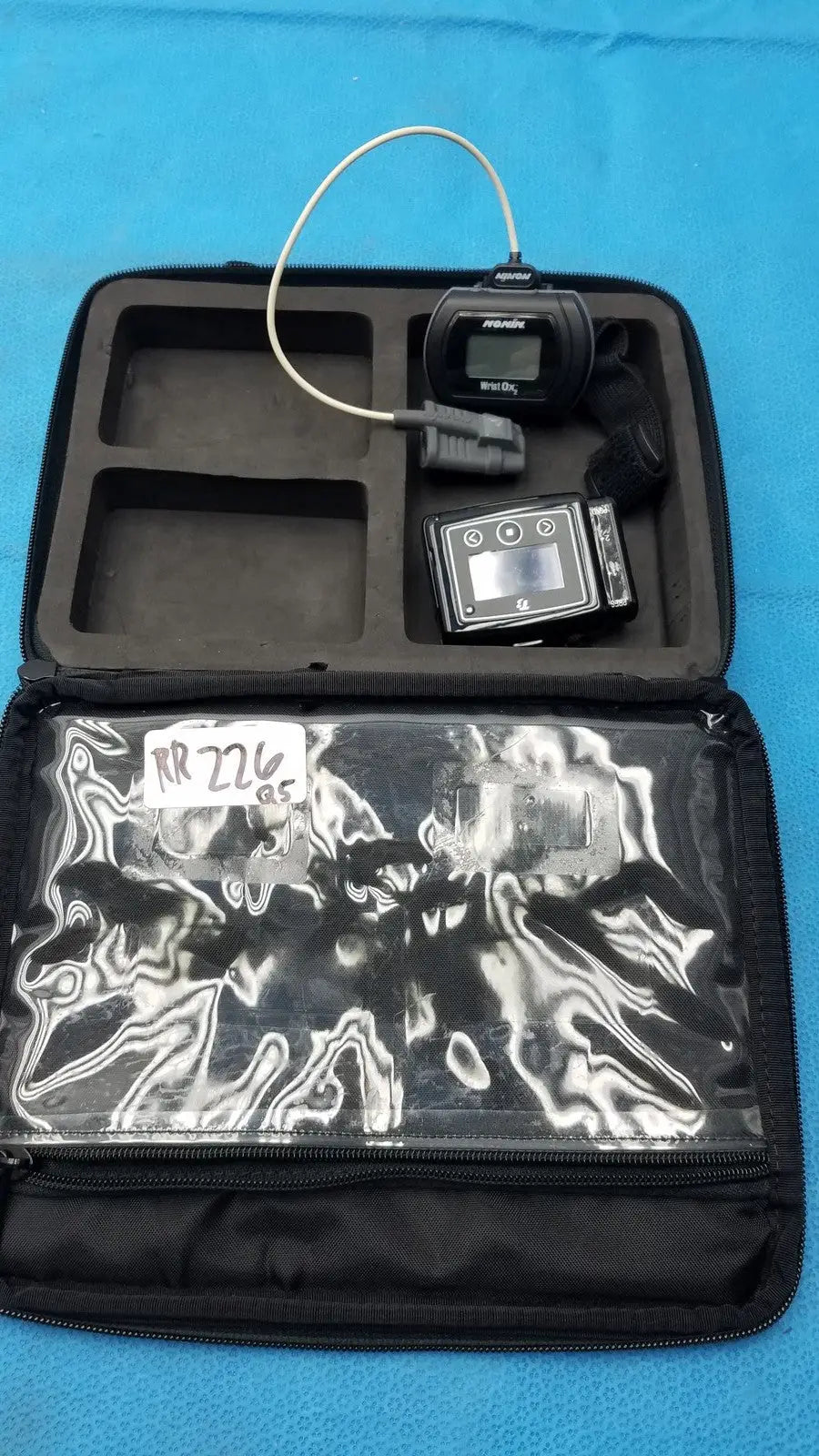 Nox T3 Sleep Monitor and Nonin 3150 Wrist Ox2 Pulse Oximeter With Bag