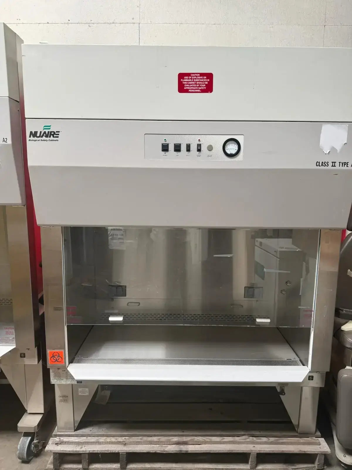 NuAire NU-629-400 Class II Type A2 Biological Safety Cabinet