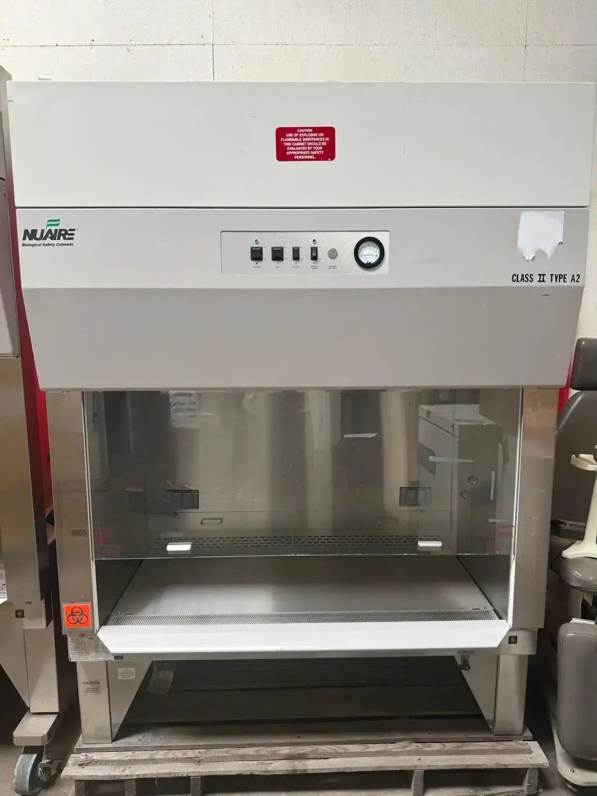 NuAire NU-629-400 Class II Type A2 Biological Safety Cabinet