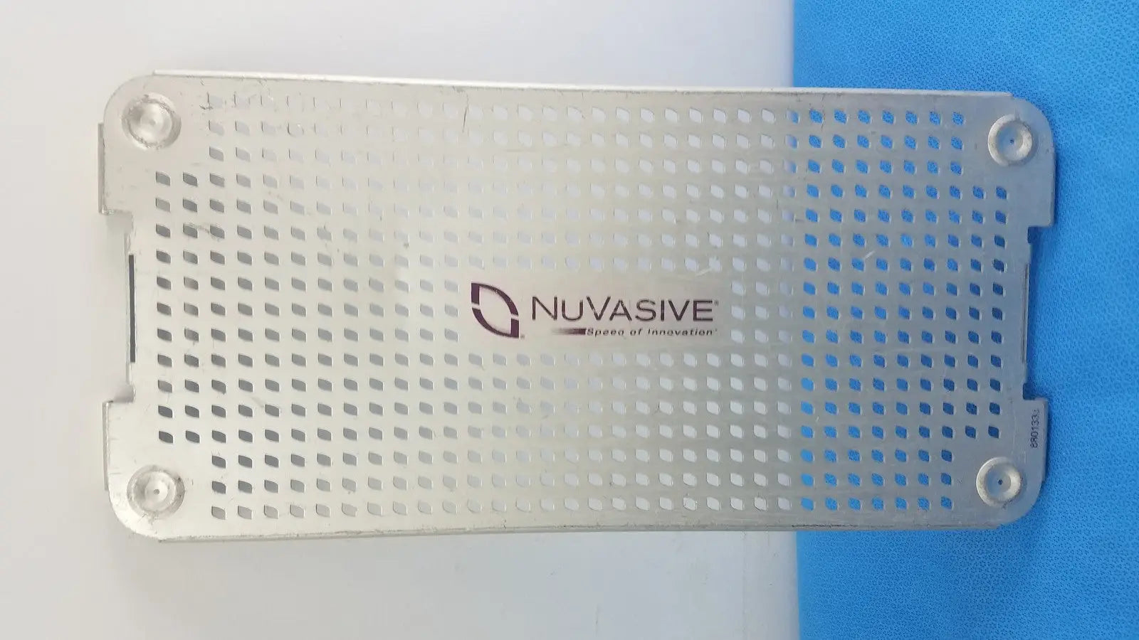 NuVasive 8801330 Perforated Aluminum Surgical Instrument Tray Lid Replacement
