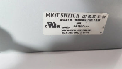 OEC Medical HT-52-SWNO HT-52-SW Foot Switch