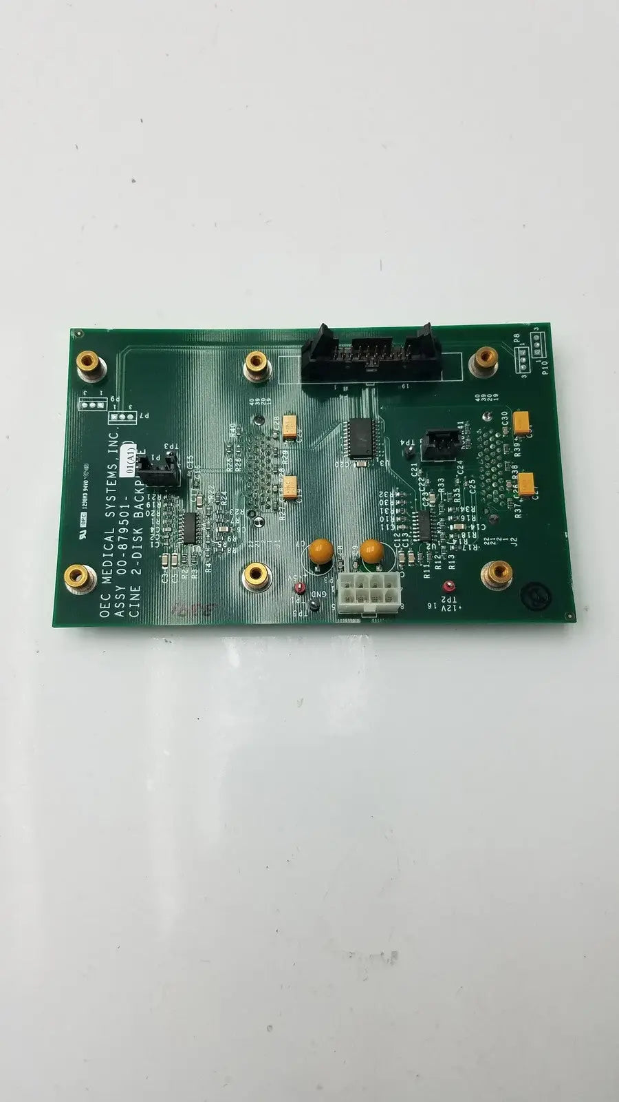 OEC Syste Assy 00-879501-01 (A1) Cine 2-Disk Back Plane - Medical Equipment Part