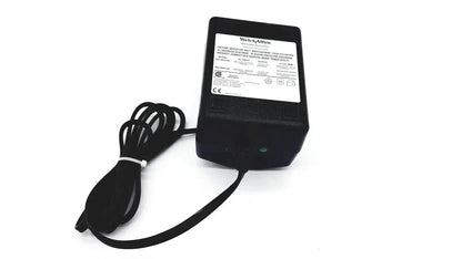Black plastic oem power supply with coiled cord for welch allyn propaq patient monitor charger 503-0054-02