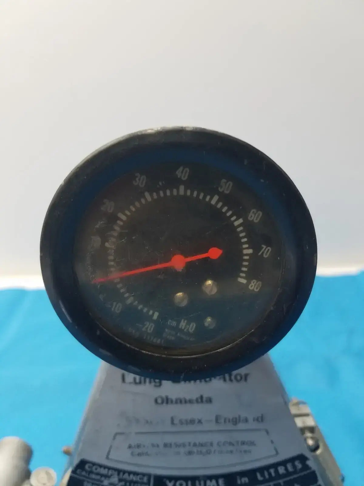 Ohmeda Lung Simulator Airway Resistance Control