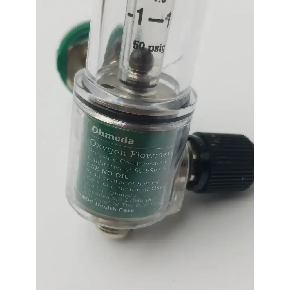 Ohmeda Oxygen Flow Meter
