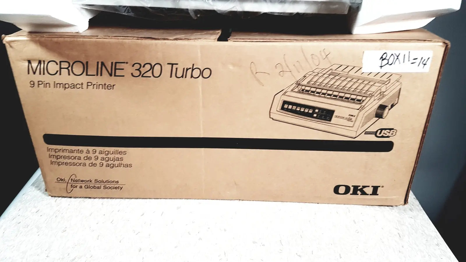 OKI Microline 320 Turbo 9 Pin Impact Printer