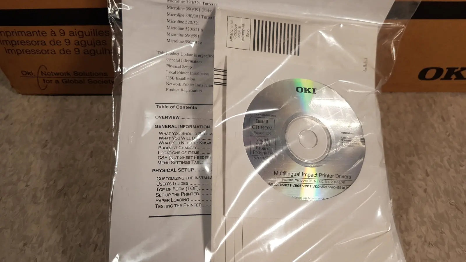 OKI Microline 320 Turbo 9 Pin Impact Printer