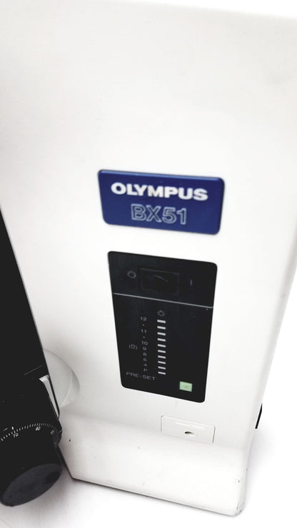 Olympus BX51TF Microscope - Has Some Damage On Body - Working