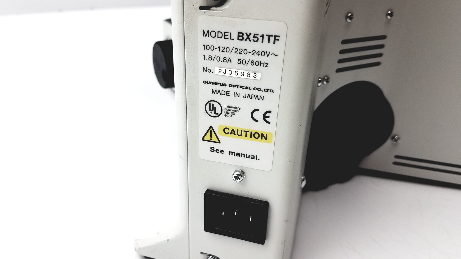 Olympus BX51TF Microscope - Has Some Damage On Body - Working