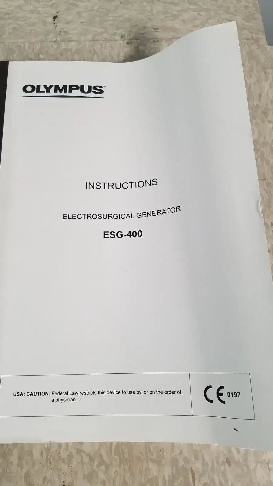Olympus Diego Elite Ref MDCONS100 - Medical Equipment Part