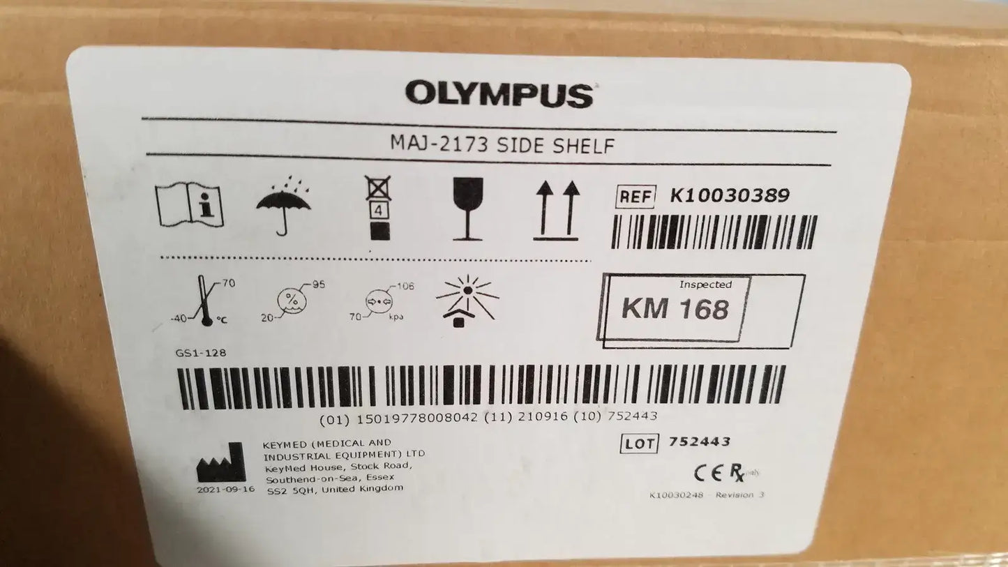 Olympus MAJ-2173 Side Shelf Ref K100300389 - Medical Equipment Accessory