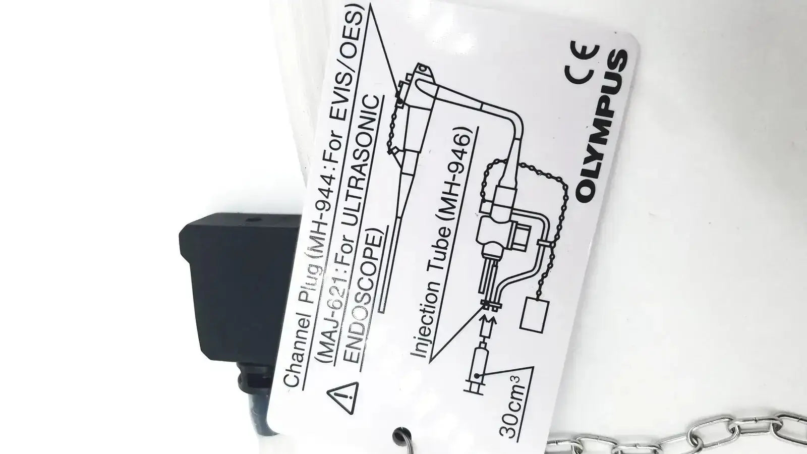 Olympus MAJ-621 Ultrasonic Endoscope Channel Plug MH-944 - Parts